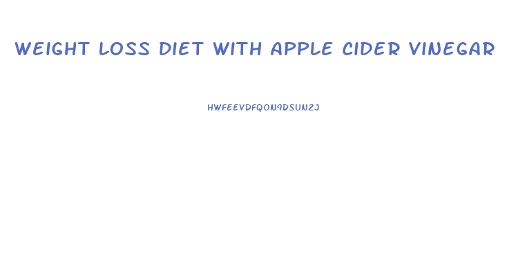 Weight Loss Diet With Apple Cider Vinegar
