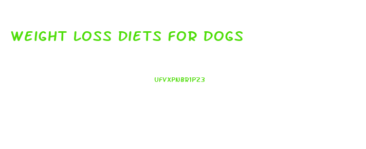 Weight Loss Diets For Dogs
