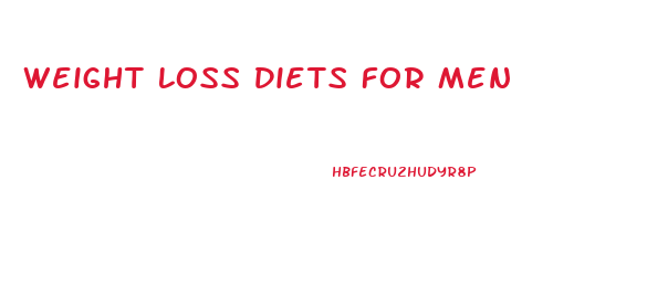 Weight Loss Diets For Men