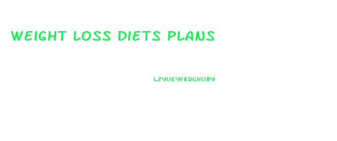 Weight Loss Diets Plans