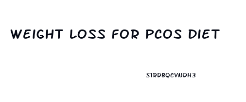 Weight Loss For Pcos Diet