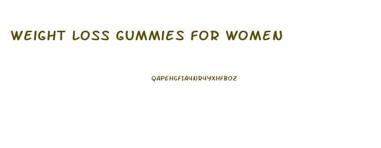 Weight Loss Gummies For Women