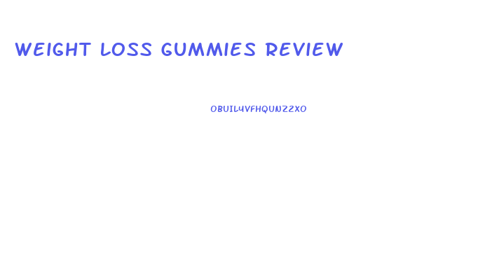 Weight Loss Gummies Review