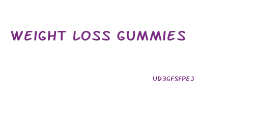 Weight Loss Gummies