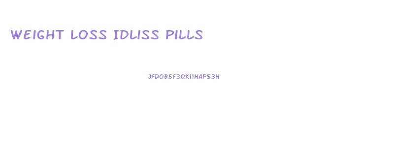 Weight Loss Idliss Pills