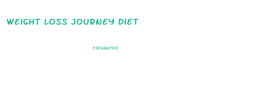 Weight Loss Journey Diet