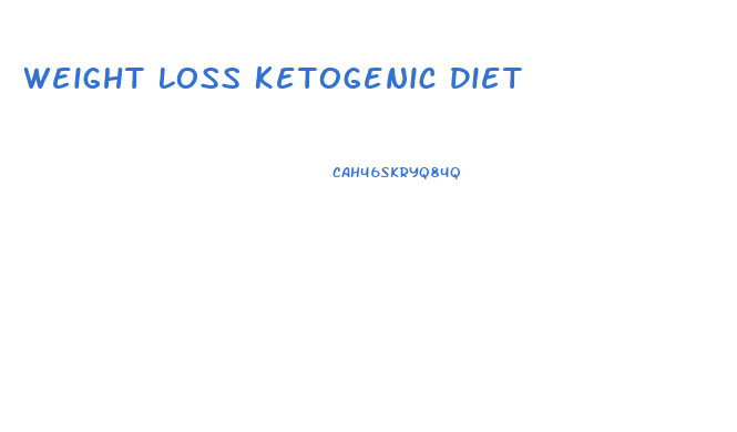 Weight Loss Ketogenic Diet