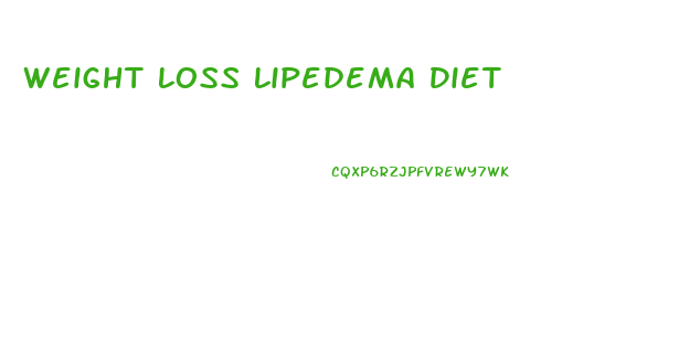 Weight Loss Lipedema Diet