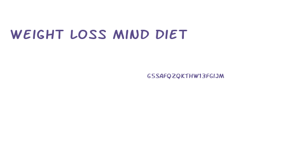 Weight Loss Mind Diet