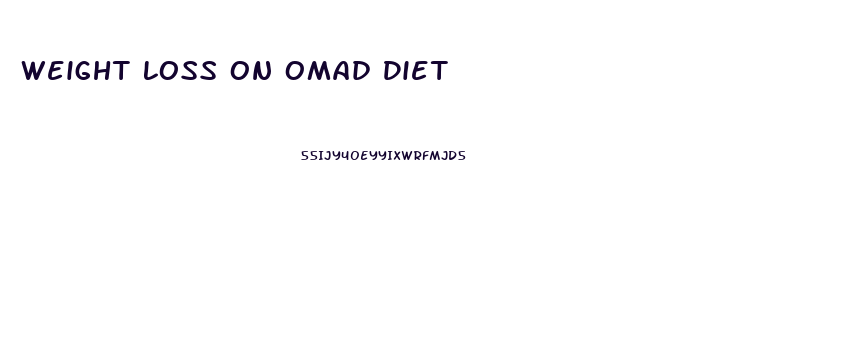 Weight Loss On Omad Diet