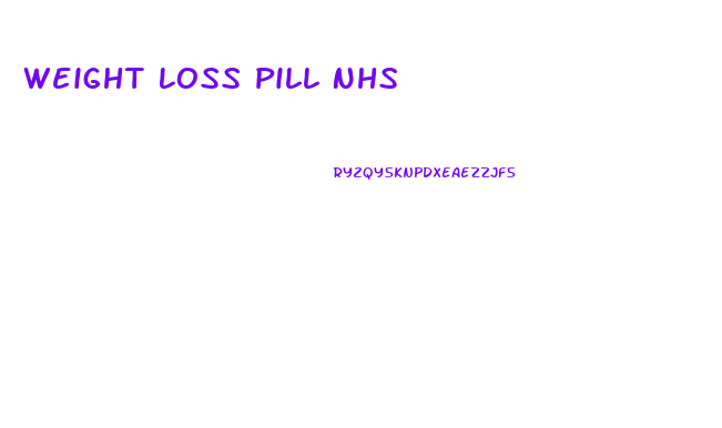 Weight Loss Pill Nhs