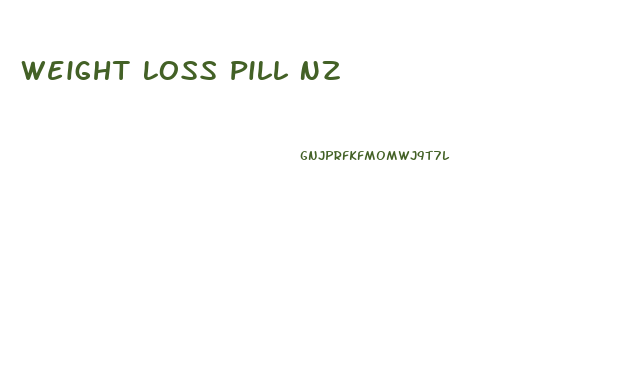 Weight Loss Pill Nz