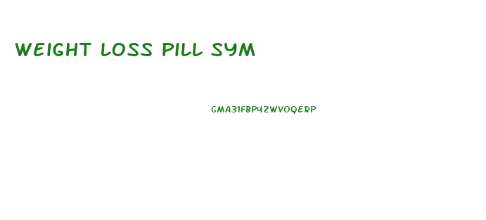 Weight Loss Pill Sym