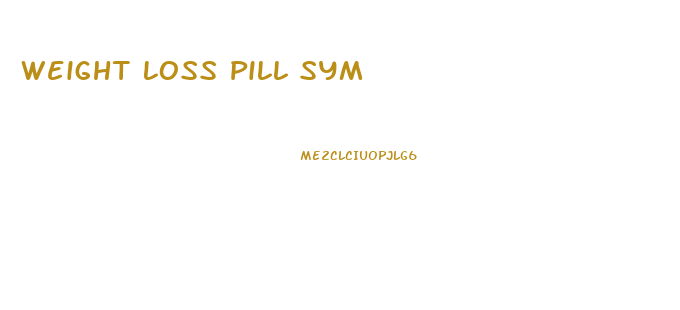 Weight Loss Pill Sym