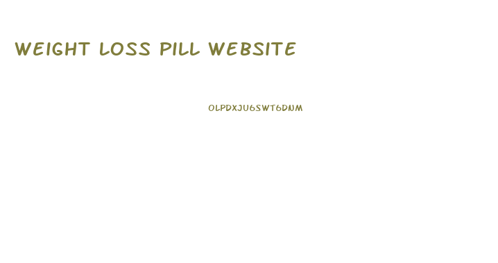 Weight Loss Pill Website