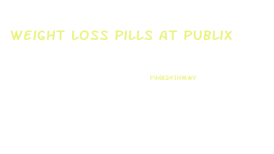 Weight Loss Pills At Publix