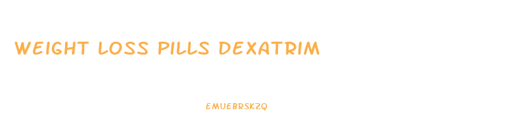 Weight Loss Pills Dexatrim