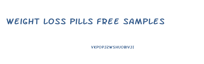 Weight Loss Pills Free Samples