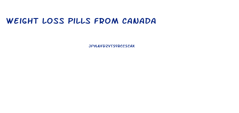 Weight Loss Pills From Canada