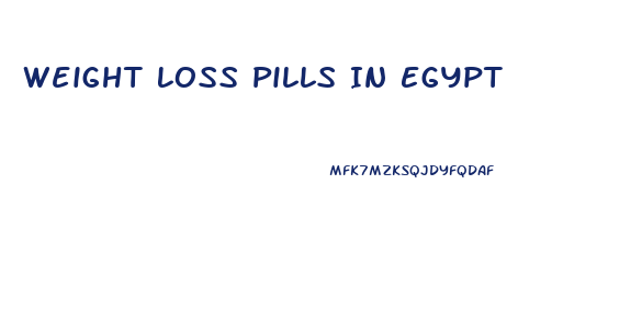 Weight Loss Pills In Egypt