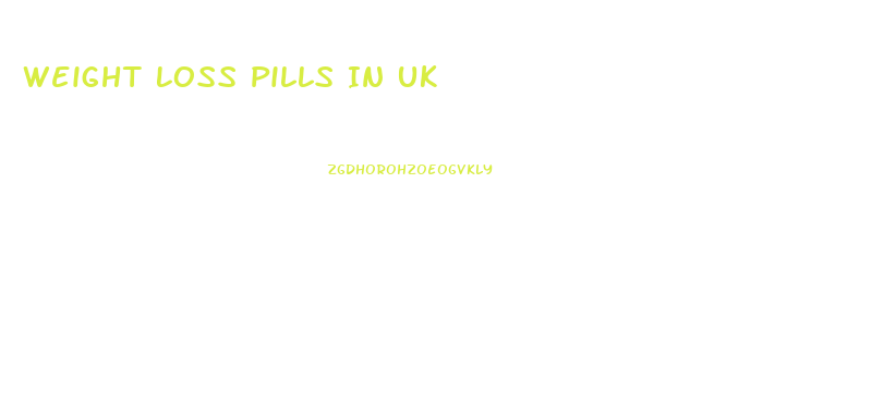 Weight Loss Pills In Uk