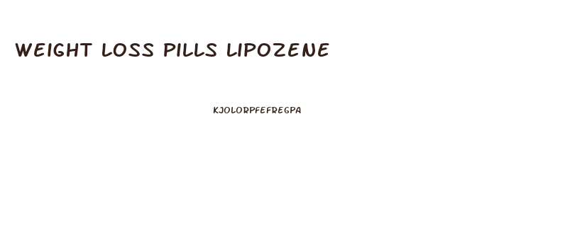 Weight Loss Pills Lipozene