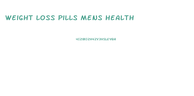 Weight Loss Pills Mens Health