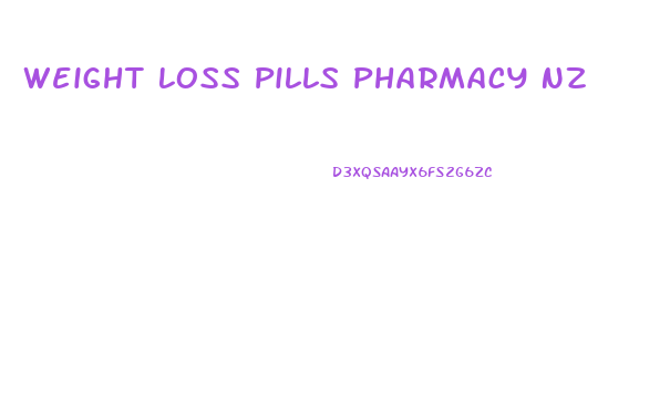 Weight Loss Pills Pharmacy Nz