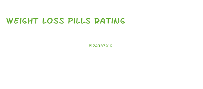 Weight Loss Pills Rating