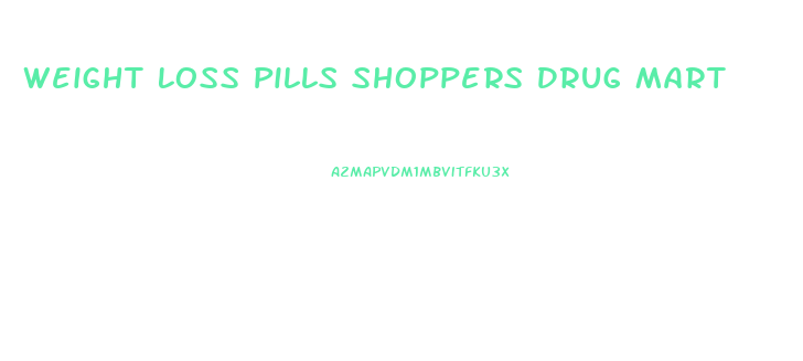 Weight Loss Pills Shoppers Drug Mart