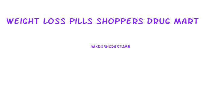 Weight Loss Pills Shoppers Drug Mart