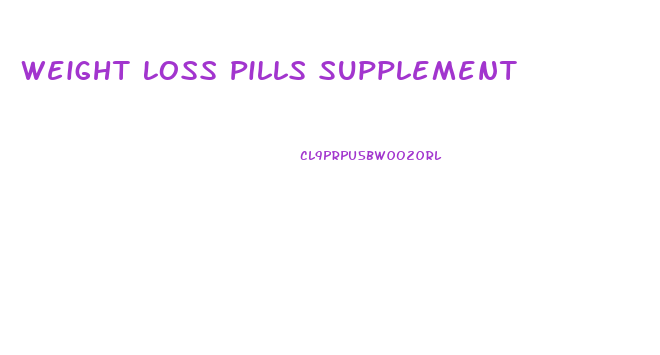 Weight Loss Pills Supplement