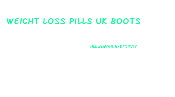 Weight Loss Pills Uk Boots