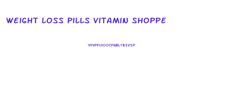 Weight Loss Pills Vitamin Shoppe