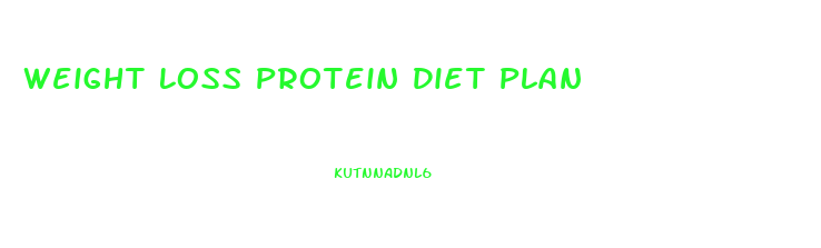 Weight Loss Protein Diet Plan