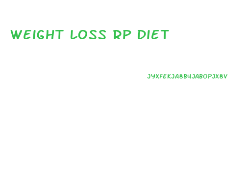 Weight Loss Rp Diet