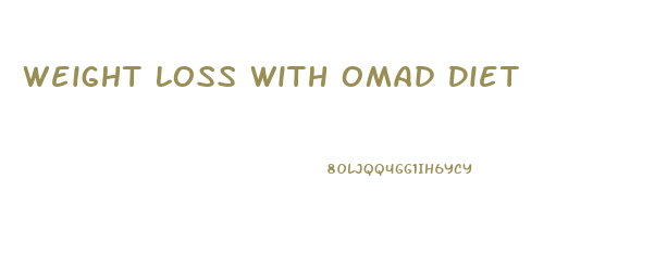 Weight Loss With Omad Diet