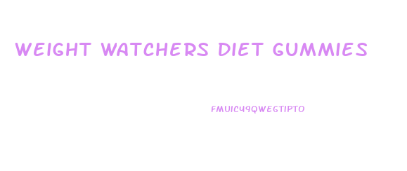 Weight Watchers Diet Gummies