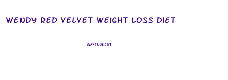 Wendy Red Velvet Weight Loss Diet