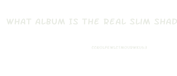 What Album Is The Real Slim Shady On