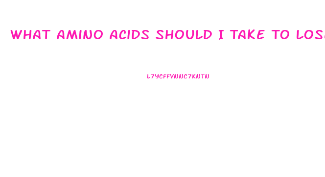 What Amino Acids Should I Take To Lose Weight