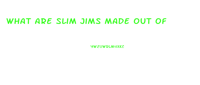 What Are Slim Jims Made Out Of