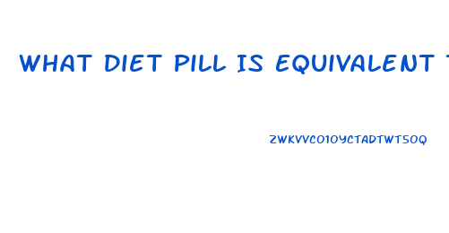 What Diet Pill Is Equivalent To Trimspa