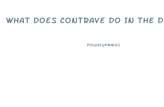 What Does Contrave Do In The Diet Pill Call Contrave