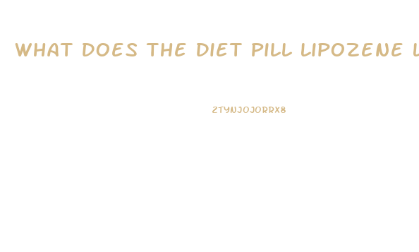 What Does The Diet Pill Lipozene Look Like