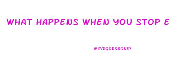 What Happens When You Stop Eating To Lose Weight