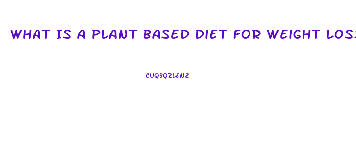 What Is A Plant Based Diet For Weight Loss