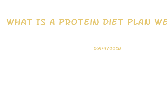 What Is A Protein Diet Plan Weight Loss