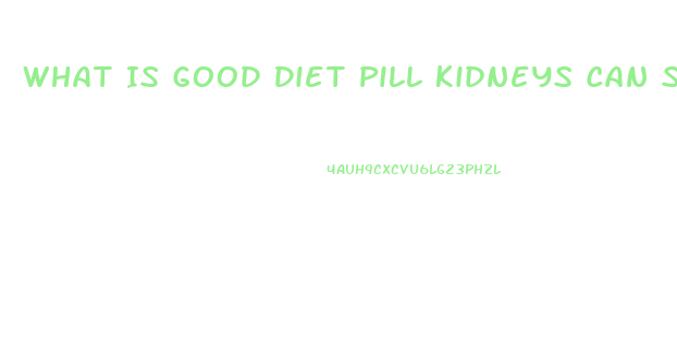 What Is Good Diet Pill Kidneys Can Stand Up To