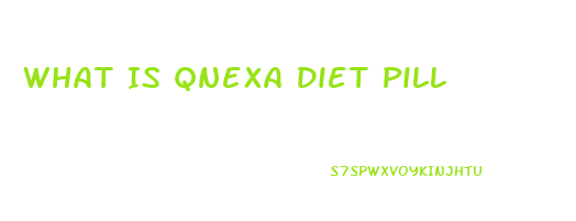 What Is Qnexa Diet Pill